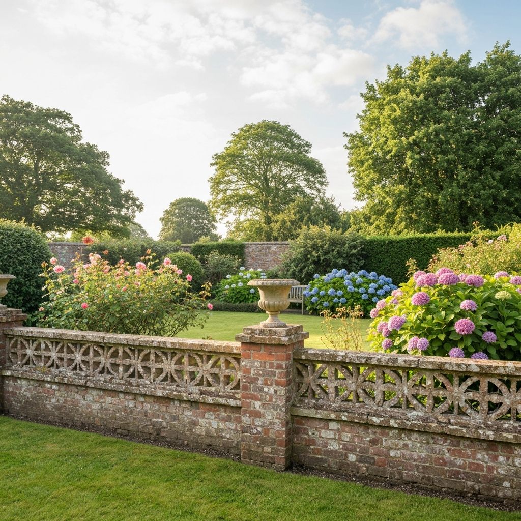 Garden Walls - M W Brickwork Swindon